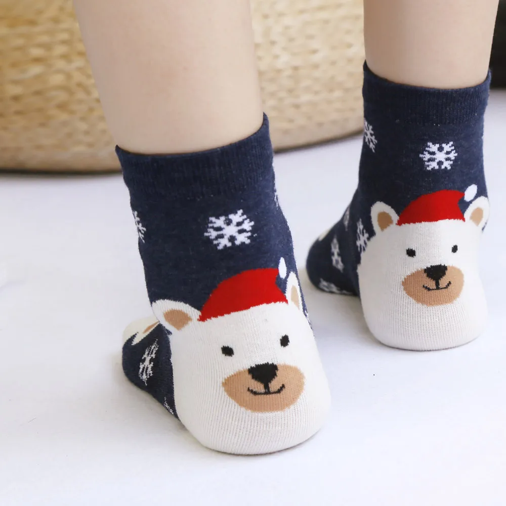 Модные носки женские рождественские повседневные милые унисекс chaussette hiver femme # CN20
