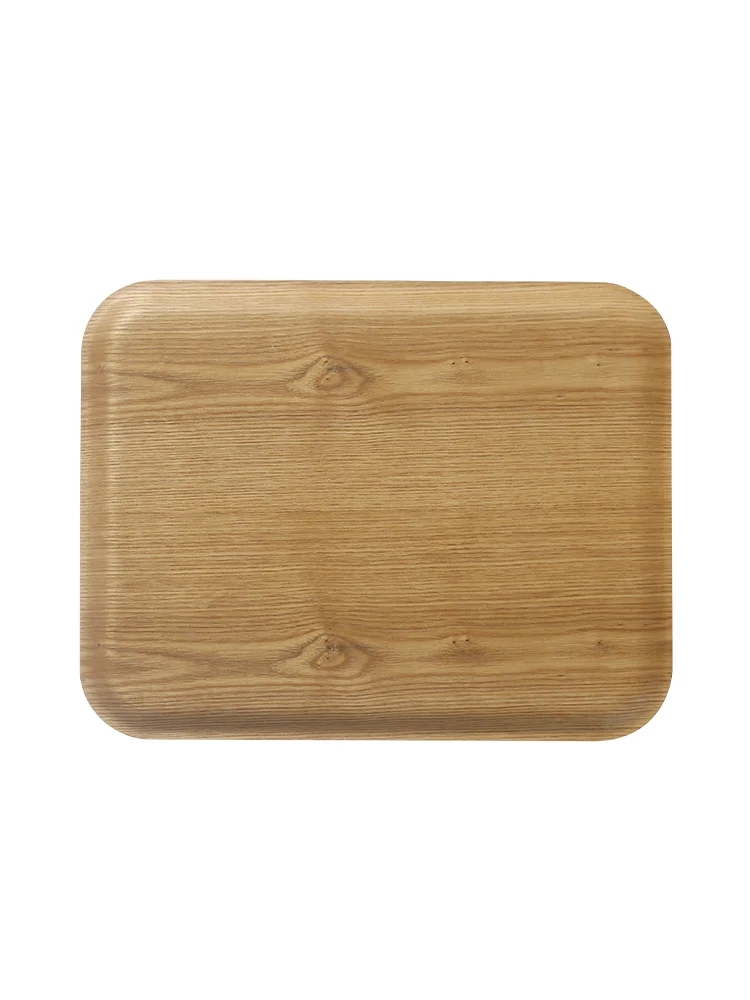 Деревянный поднос чайный Скандинавская Бытовая тарелка для фруктов хлеба