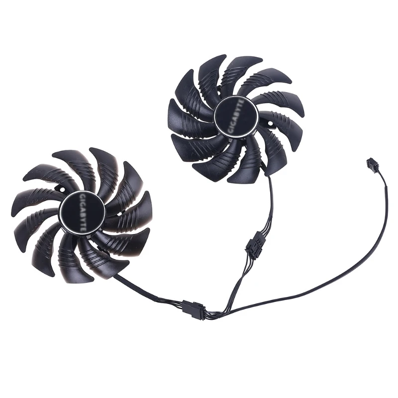 

Вентилятор охлаждения для видеокарты Gigabyte GeForce GTX 1660 1660Ti, 1/2 шт., 88 мм, PLD09210S12HH, 4 контакта