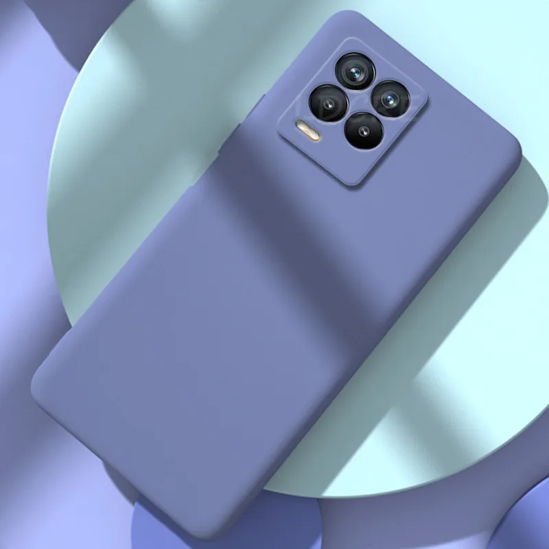 Чехол для Realme 8 чехол Pro 8i C21Y C25s Narzo 50A защитный бампер из жидкого силикона Fundas 6 4