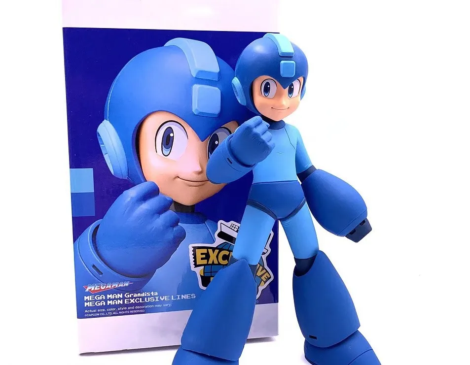 

New Hot Grandista Mega Man Rockman PVC Figure Collectible Model Toy 22cm In Retail box