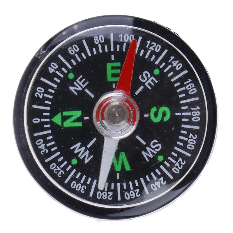 

30mm Mini Compass Camping Hiking Outdoor Travel Navigation Wild Survival Tool