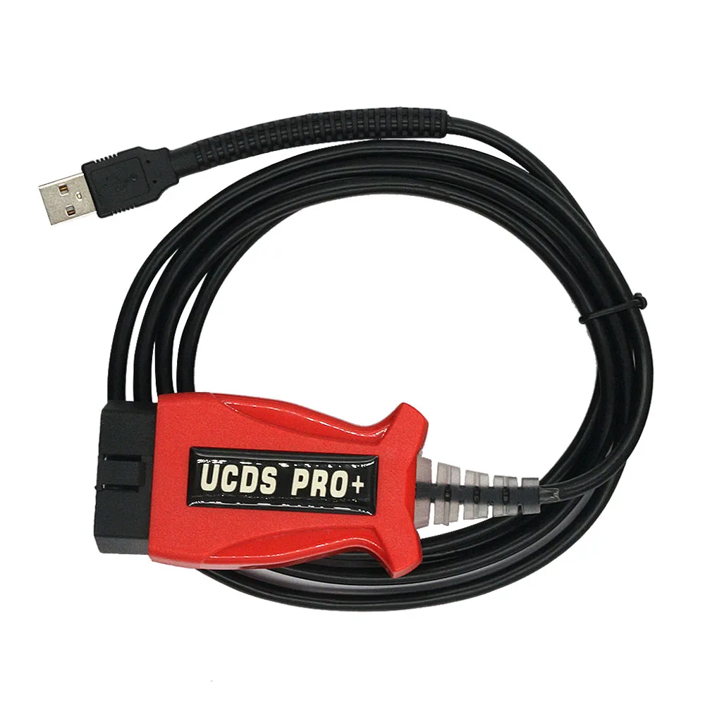 

Professional For Ford UCDS PRO+ OBD2 Diagnostic Cable V1.27.001 With 35 Tokens Full License UCDS pro Code Reader Re-program