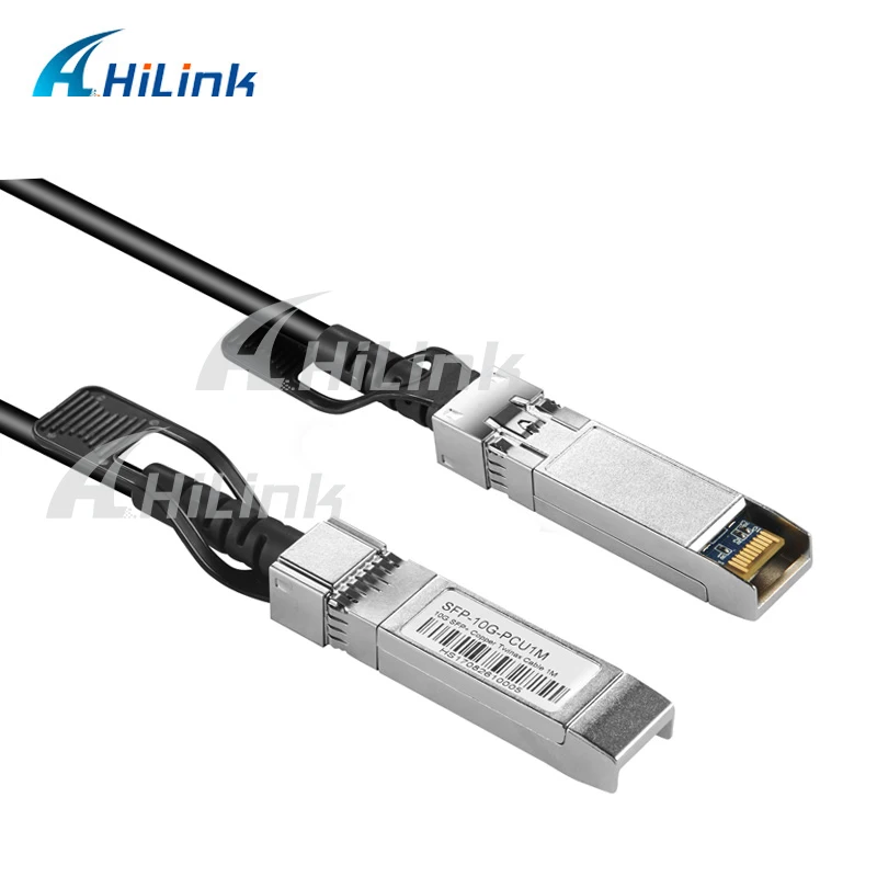 Hilinktech 1 м длина 10G SFP + медный кабель 5 DAC 30AWG|copper red hair color|copper speaker cablecopper coating |