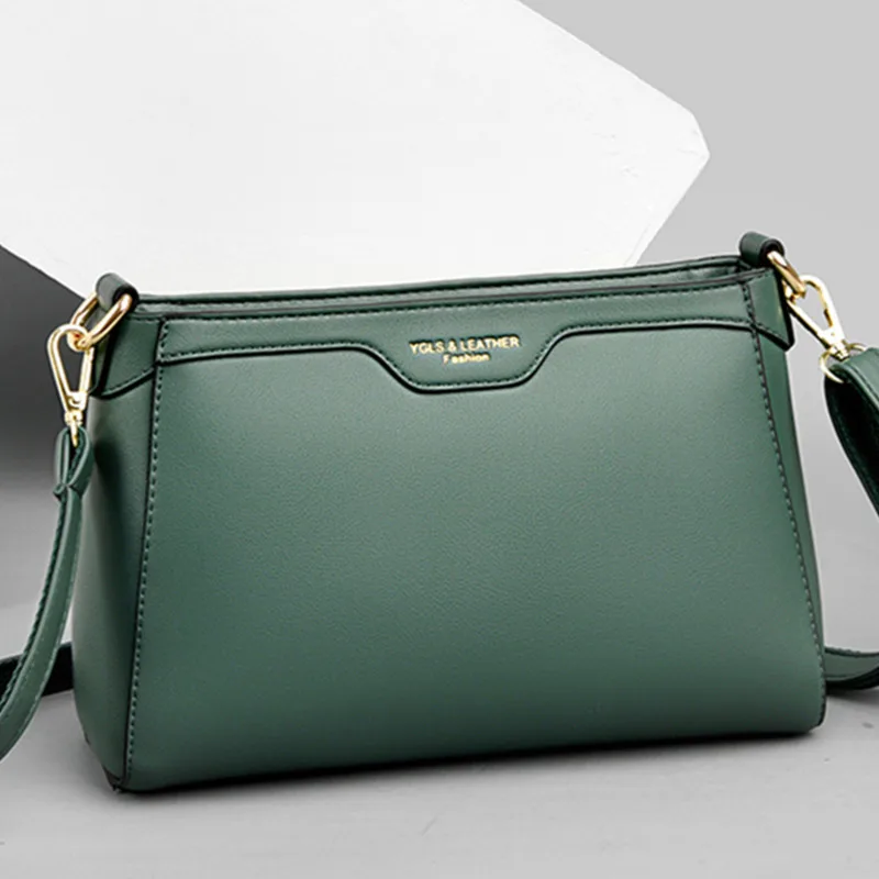 

Summer style soft leather handbags and luxury leather handbags women's designer shoulder crossbody bags for women 2021