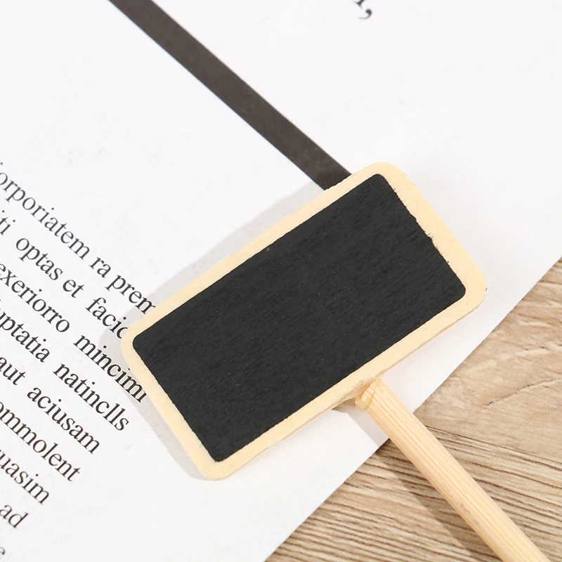 50 мини-доска деревянная доска для сообщений фотография панель с зажимом карта