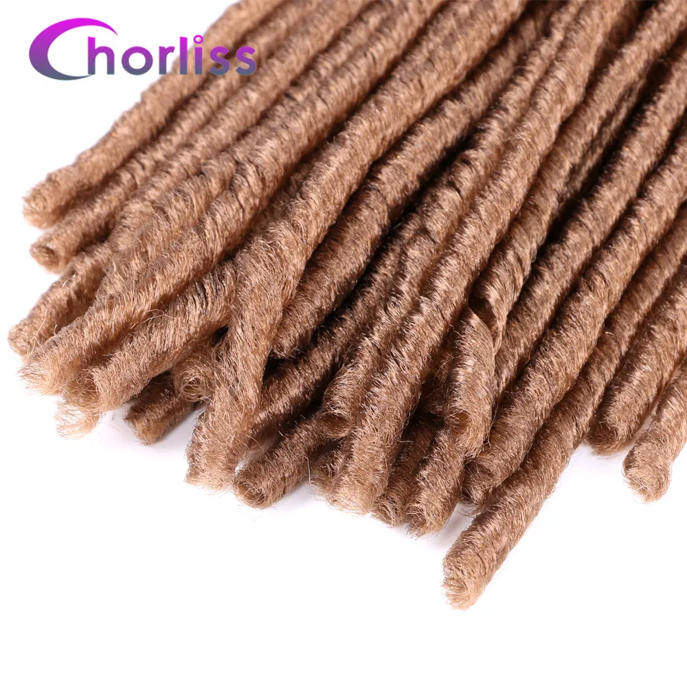 Мягкие искусственные локоны в стиле Crochet косички Ombre Jumbo Dread прическа африканская цветная синтетическая косичка наращивание волос черный коричневый Locs