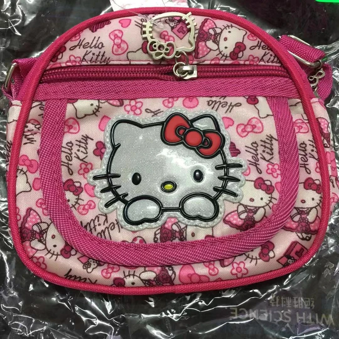 05 Hello kitty/Повседневная сумка на плечо для девочек; модные водонепроницаемые детские сумки; сумка для монет - Цвет: 05
