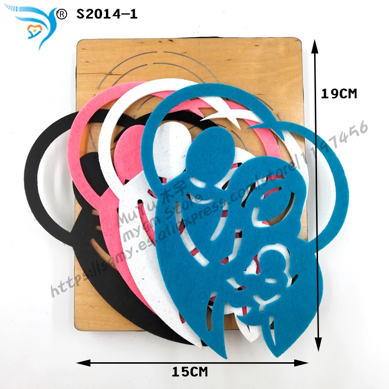 

Family S2014 Muyu new product wooden mold scrapbook mold, suitable for general-purpose machines in the market