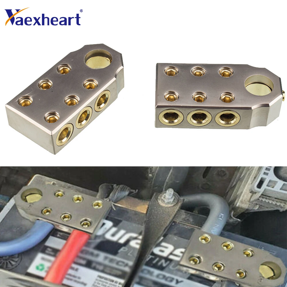 

(6) клеммы свинцово-кислотной батареи калибра 1/0 AWG зажим положительный и отрицательный (+/-)(пара), совместимы с аккумуляторной стойкой