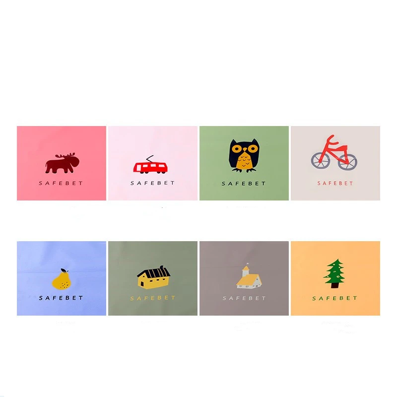 

1PCS Storage bag cartoon waterproof zipper storage clothes underwear finishing travel household toy ziplock Storage bag supplies