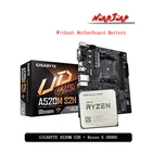 AMD Ryzen 5 5600G R5 5600G ЦП + GIGABYTE GA A520M S2H материнская плата комплект Socket AM4 ЦП + Материнская плата комплект разъем AM4 без вентилятора