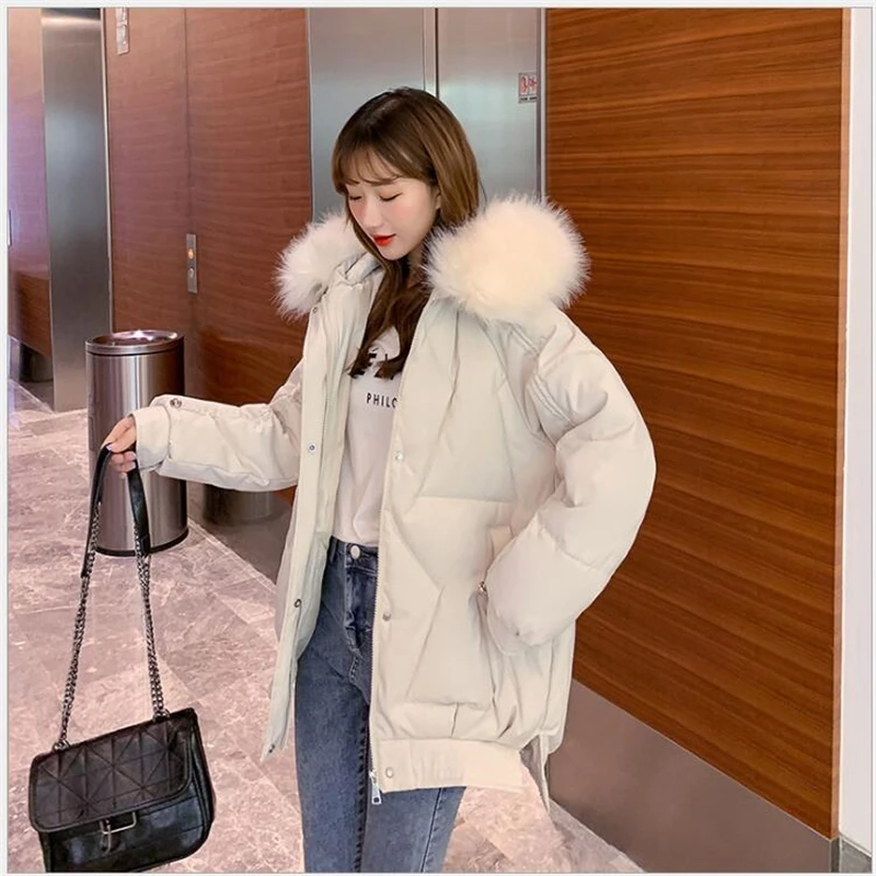 

New 2019 winter coat women warm padded long female Slim parkas women's thick cotton winter jacket clothing Casaco Feminino R733