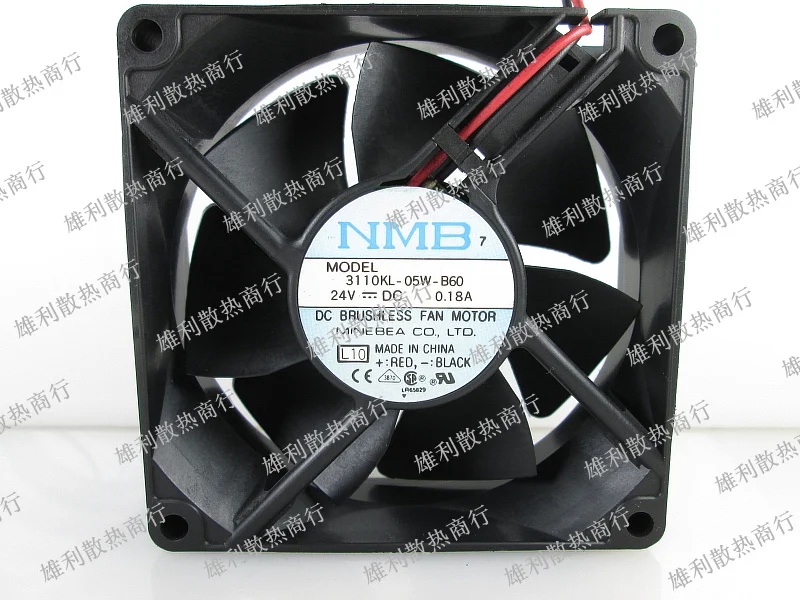 

NEW 3110KL-05W-B60 8025 24V 0.18A 8CM8CM Motor protection cooling
