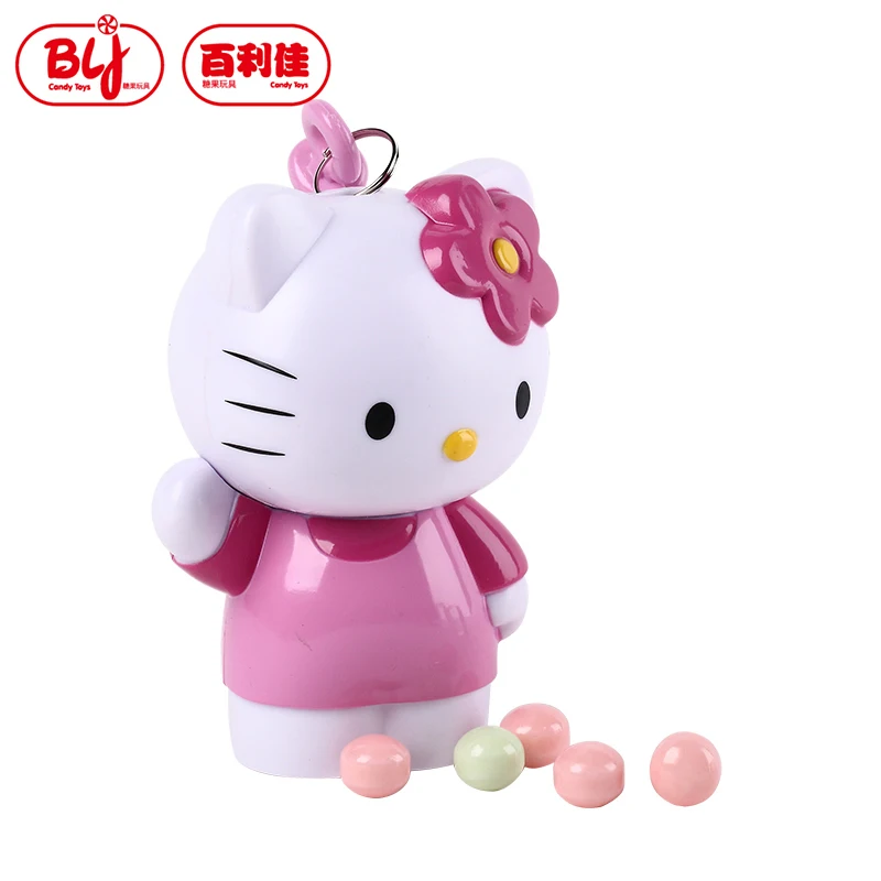 Hello kitty конфеты милый брелок игрушка коробка для хранения еды перекуса бутылка