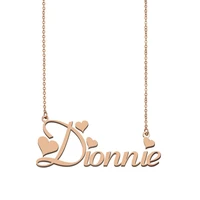dionnie name necklace custom name necklace for women girls best friends birthday wedding christmas mother days gift