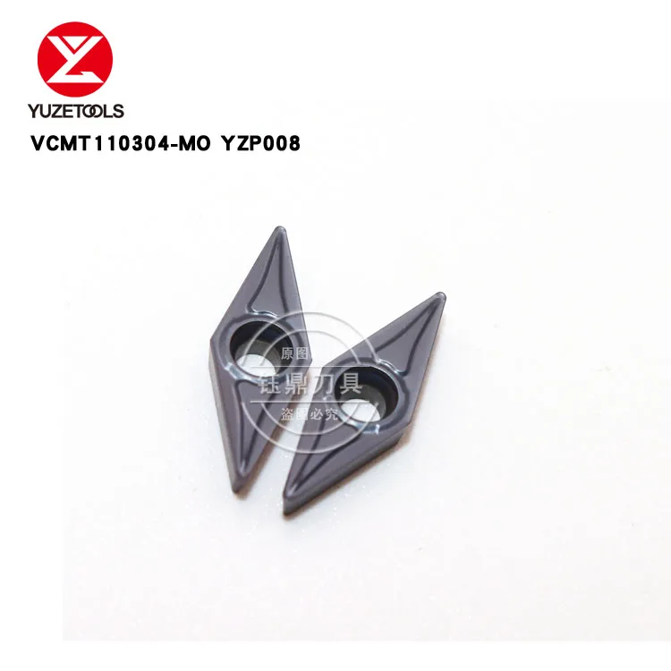 VCMT110304 MO CNC инструмент YUZETOOLS общий материал токарный частицы|Токарный инструмент| |