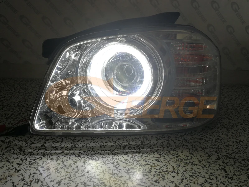 Для Kia Optima MAGENTIS MS 2003 2004 2005 2006 Facelift HD ультра яркий SMD светодиодный комплект колец