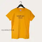 Базовая женская футболка с надписью 