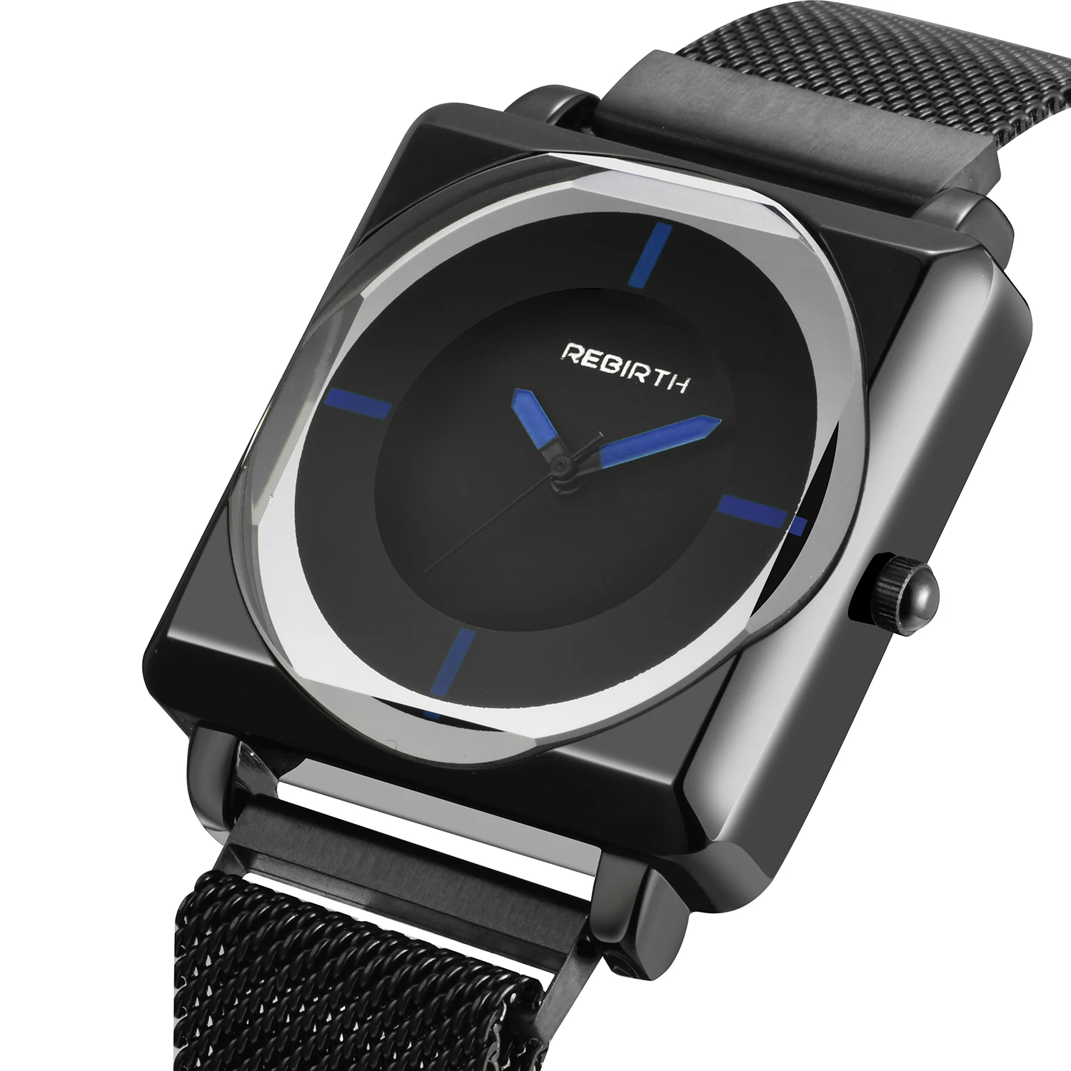 Часы REBIRTH в ретро стиле для мужчин и женщин простые элегантные наручные с