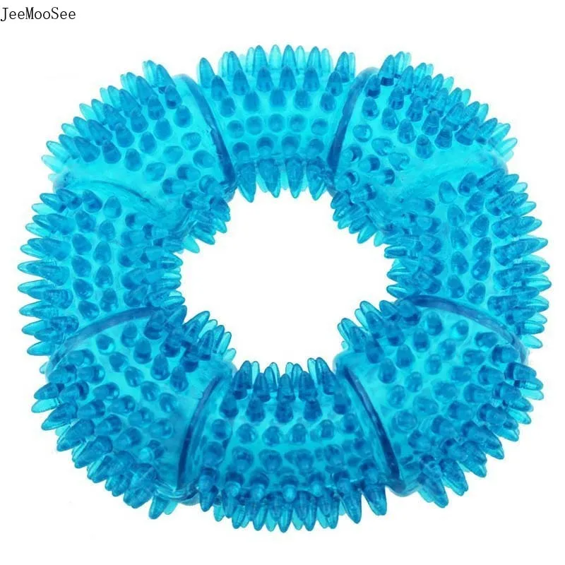 TPR собака скрипучие жевательные игрушки для агрессивных жевателей зубные зубы