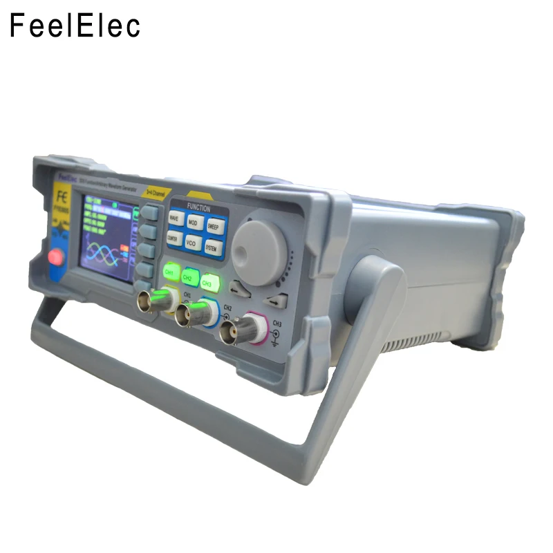 Горячая Распродажа FeelElec FY8300S-20Mhz трехканальный генератор сигналов