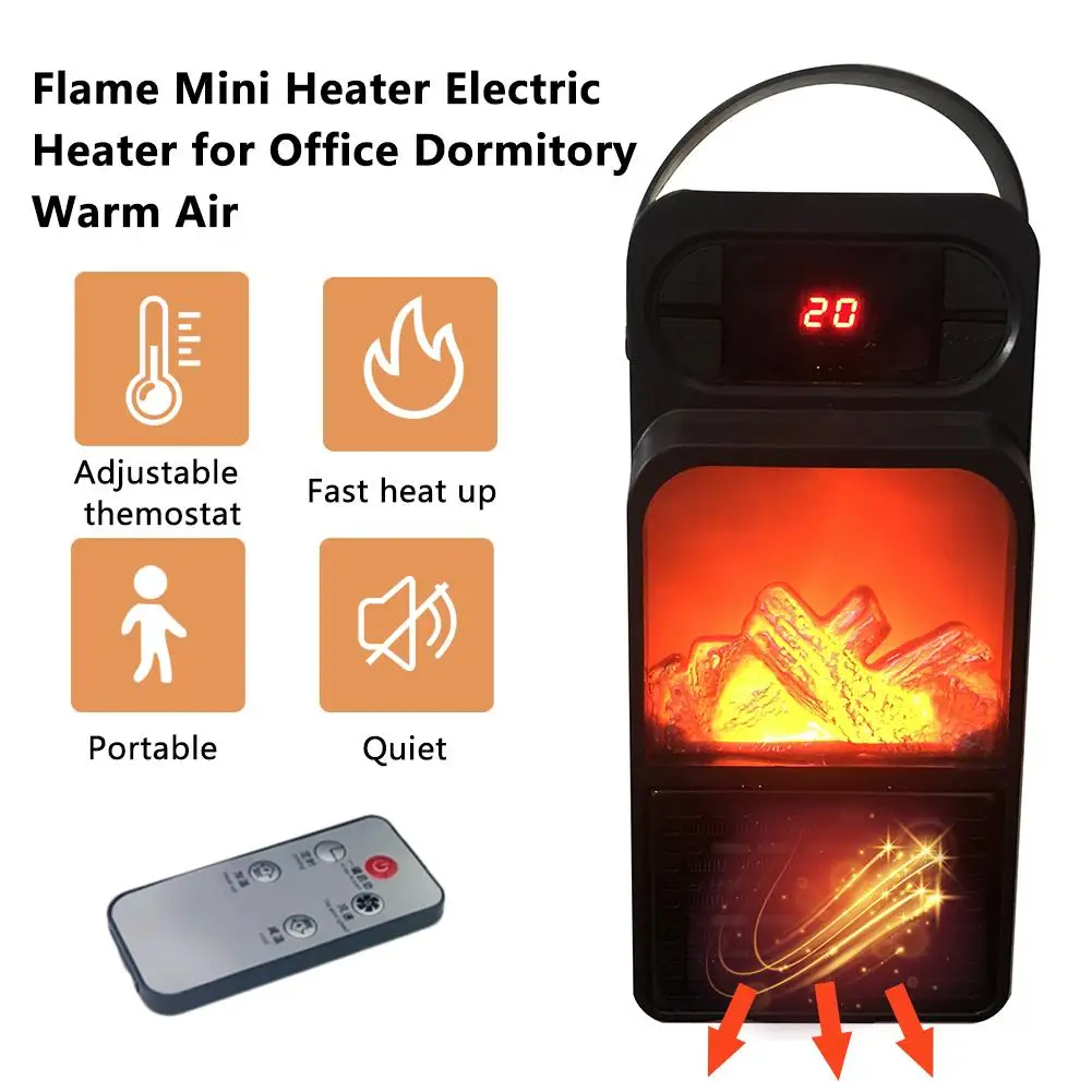 Портативный мини-обогреватель Электрический настенный обогреватель