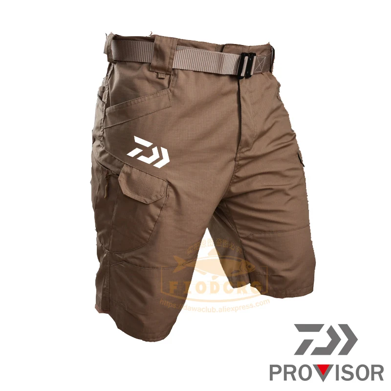 Daiwa Лето Для мужчин на открытом воздухе шорты кольца в виде пятиконечной брюки