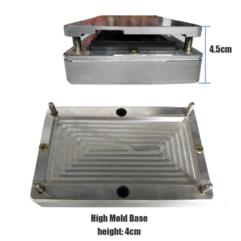 High mold base Изогнутый экран Плесень Набор край lcd стекло выравнивание ОСА Ламинирование Плесень Для samsung Note8 S10 S8 S8+ S9 S9+ ремонт мобильного телефона Fix - Цвет: High mold base