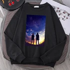 Толстовка Shoyo Hinata и Tobio Kageyama для мужчин, повседневная креативная осенняя одежда, спортивный костюм в стиле Харадзюку, свободная уличная одежда