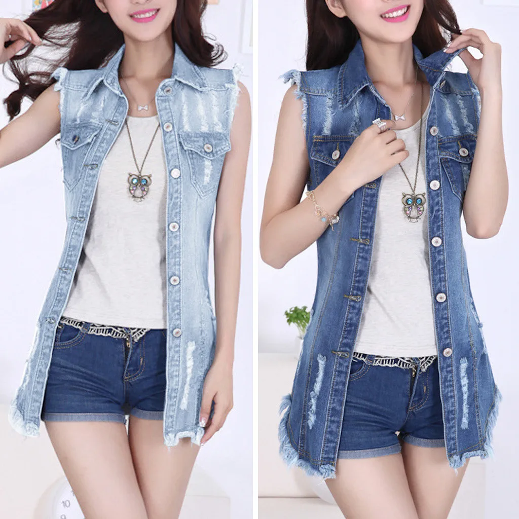 Куртка женская джинсовая на молнии повседневная верхняя одежда из денима каждый