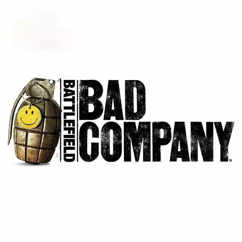 

Car Stickers Battlefield Damage Company for Windows Covered with Scratch Stickers PVC Waterproof Personality, 13cm X 6cm