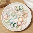 2021 модные кольца ручной работы из ацетатной пластины разноцветные акриловые кольца из смолы женские прозрачные кольца вечерние ювелирные изделия в подарок на день рождения
