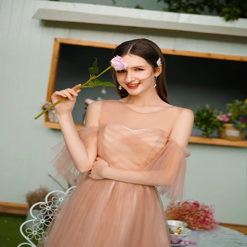 Элегантное свадебное платье для гостей женское свадебной вечеринки подружки