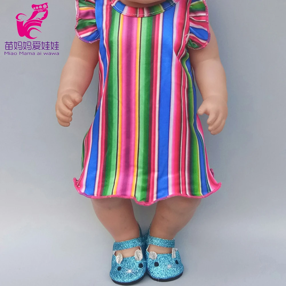 18-дюймовая Одежда для кукол девочек лыжный костюм подходит 43 см новорожденных