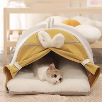 good air permeability practical creative kitten bed house removable pet nest eco friendly pet product