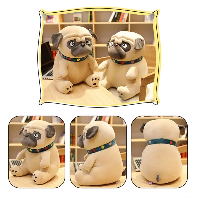 

Плюшевые мопсы, игрушки, имитация собаки, кукла, Мягкое Животное, шар-пей, мопс, плюшевая подушка, детская игрушка, мягкая Реалистичная мульт...