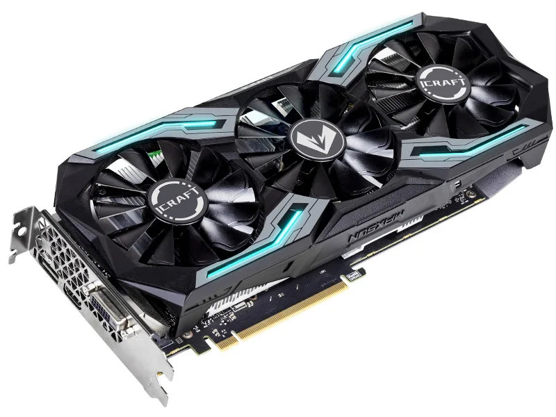 Видеокарта MAXSUN rtx 2060 iCraft 6G 192bit GDDR6 12nm TU106 1920 единиц 1365 МГц 14000 МГц HDMI+ DP+ DVI pc Видеокарта gtx 960