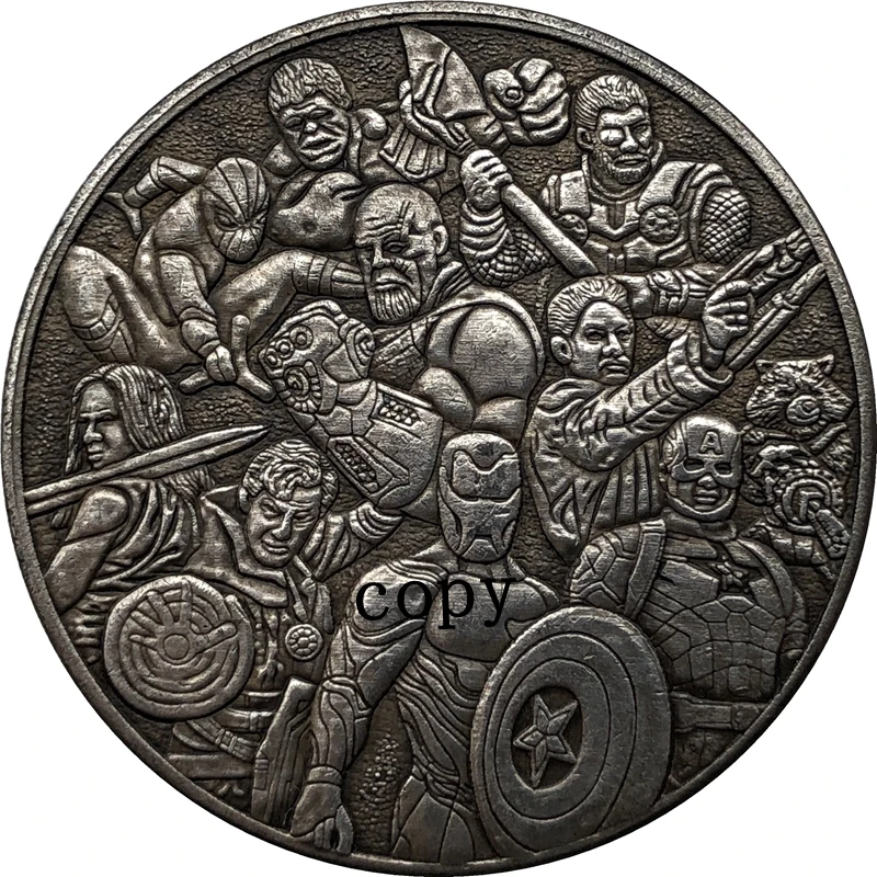 Hobo Nickel 1881 CC копия монеты доллара США Моргана 222|Безвалютные монеты| |