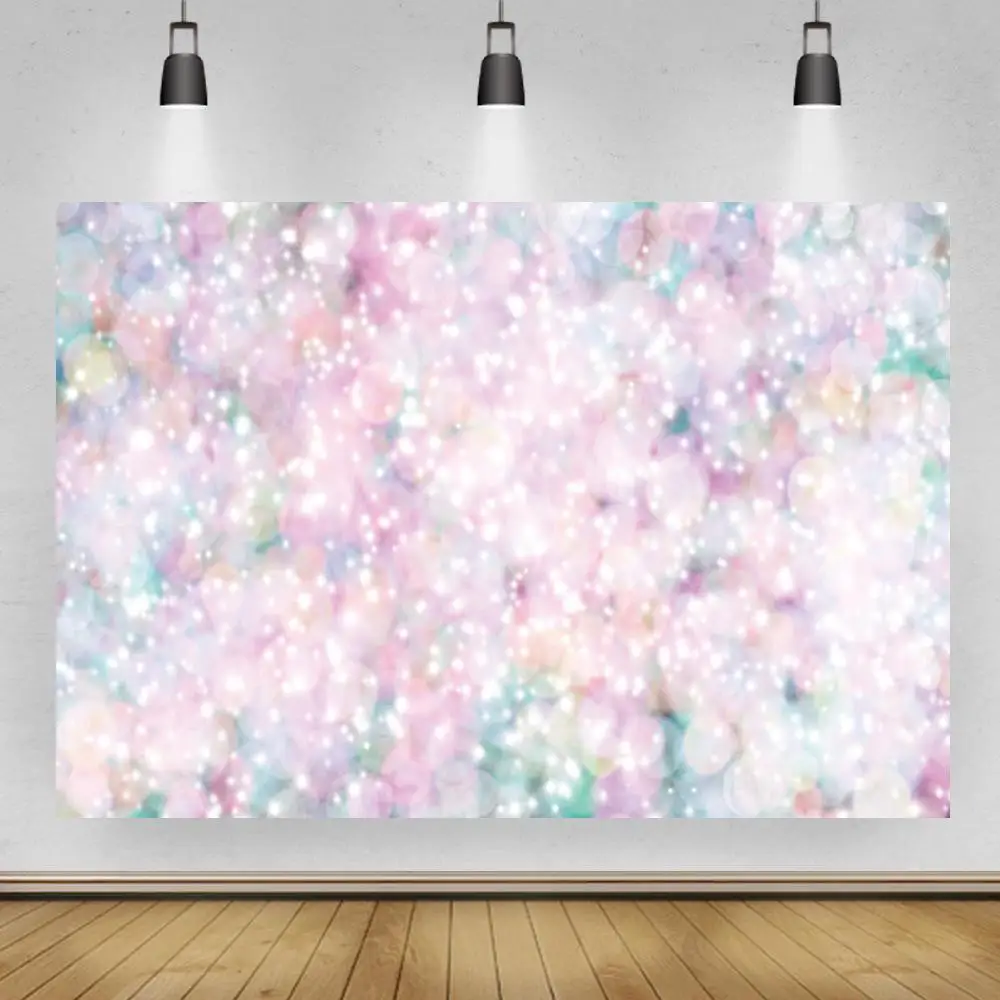 

Newborn Photophone Rainbow Light Bokeh Dreamy Portrait Photography Backdrops Backgrounds Baby Shower Photozone Photocall