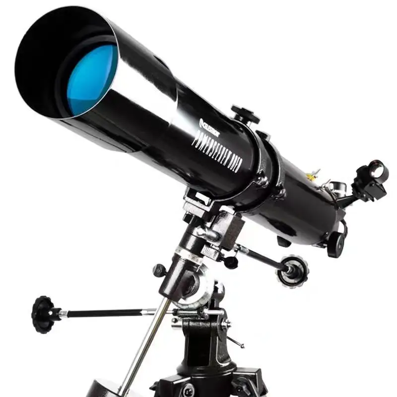 

Celestron PowerSeeker 80/900 мм F/11 80EQ рефракторный астрономический телескоп астрономический для начинающих