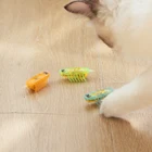 Электронные умные игрушки для кошек, котенок, интерактивные в форме маленького жука с батарейками, игрушки для дрессировки кошек, интимные товары, аксессуары для домашних животных