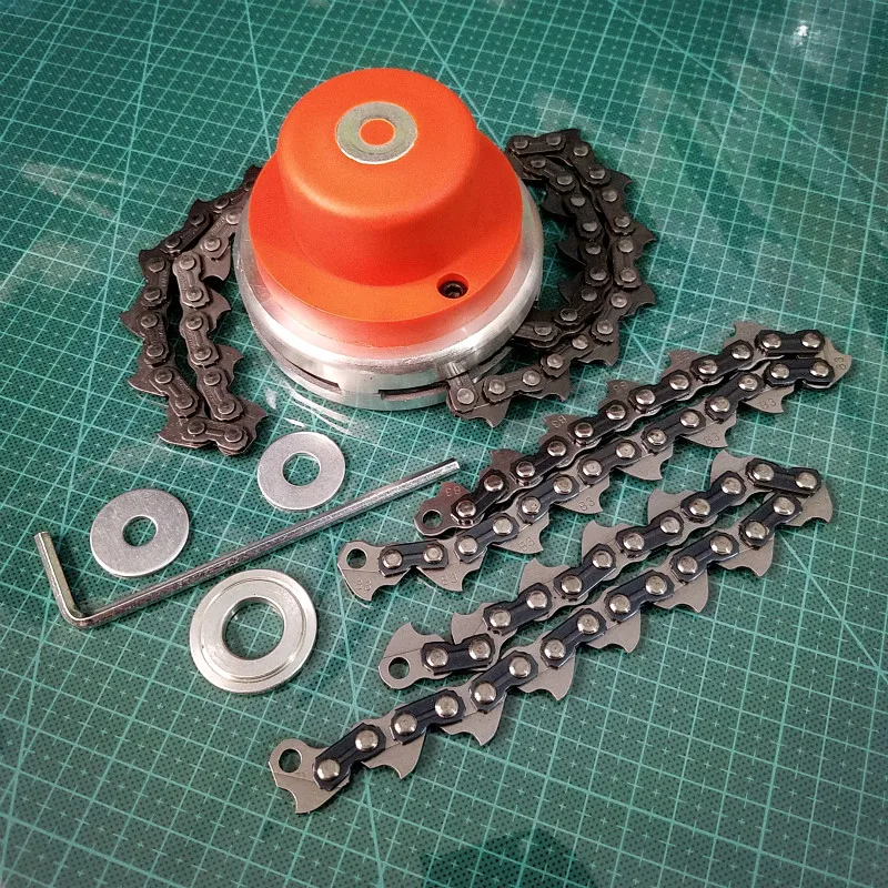 Новая Универсальная катушка для триммера 65Mn с утолщенной цепью детали садовой