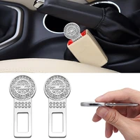 custom car styling seat belt buckle extender plug metal lock for opel astra j insignia mokka corsa d vectra c zafira accessories