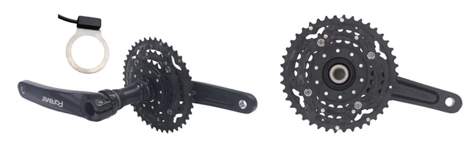 BZ-10C PAS система педаль помощник сенсор 10 магнитов для Hollowtech Crank Crankset Ebike конверсионный комплект часть