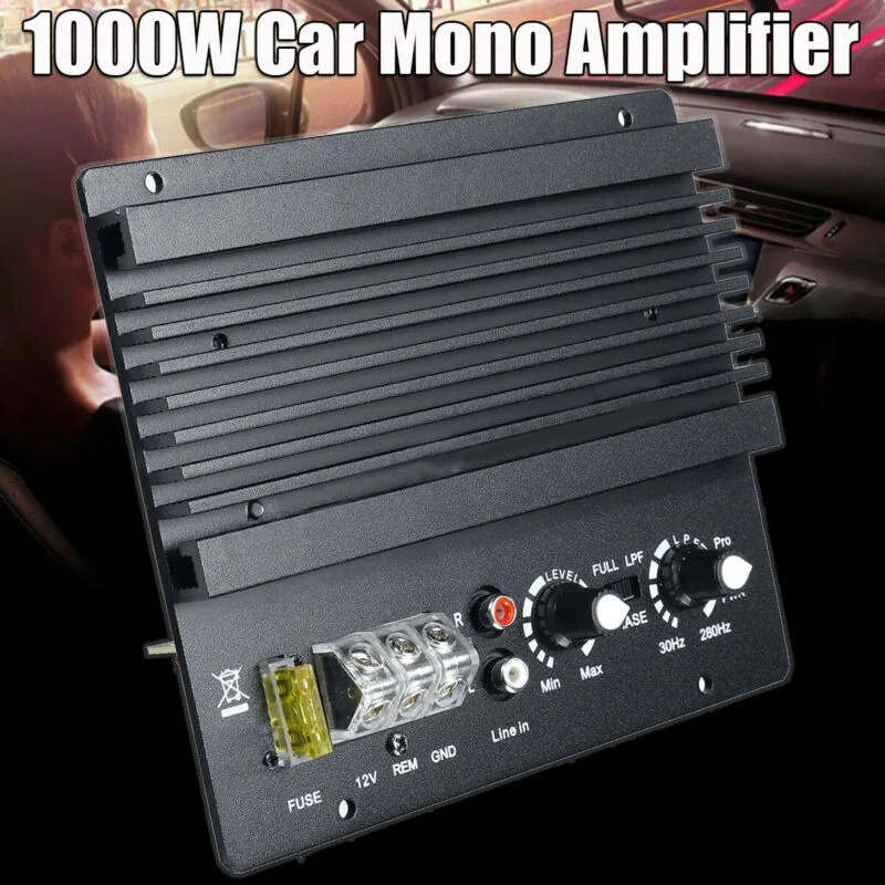 

1000W Car Audio High Power Amplifier Bass Sub Woofer Power Amplifier Board