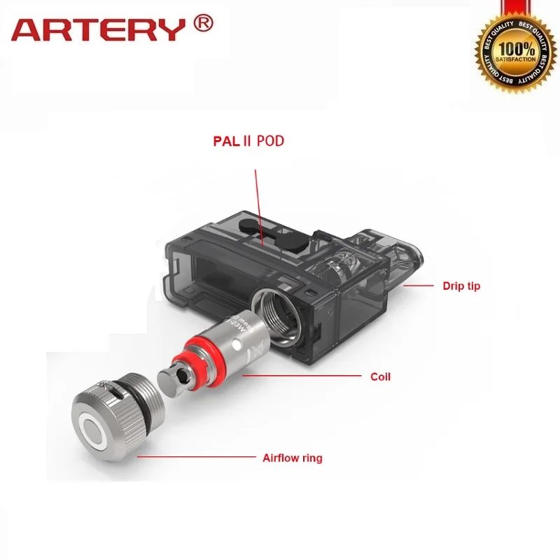 Картриджи для вейпа 1/2/3/5/10 шт. сменные Pod 3 мл без катушки Artery Pal II Kit электронная