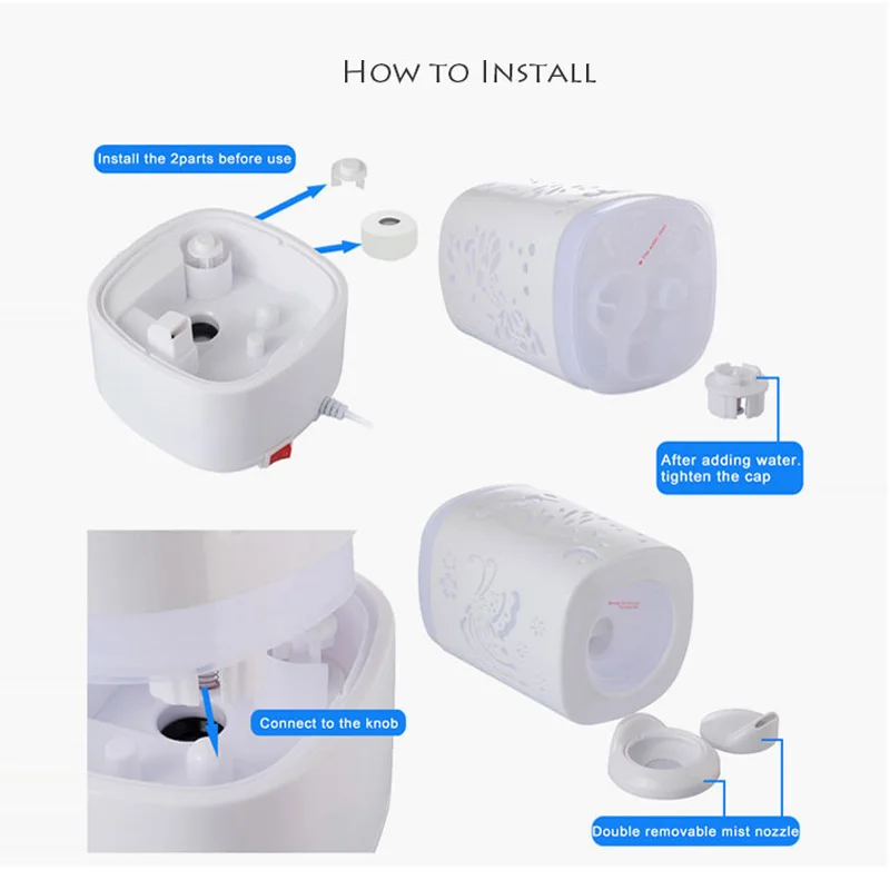 5 в 1 ультразвуковой ароматический увлажнитель распылитель ароматических масел