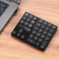 2 4g usb wireless numeric keypad 35 keys charging digital keyboard mini numpad m2ec