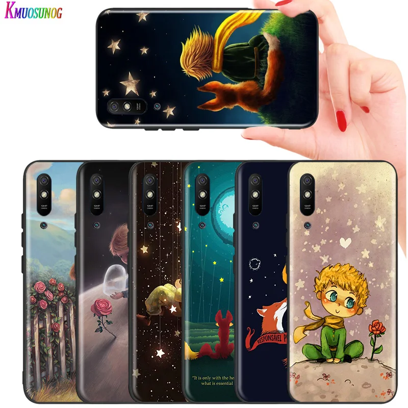 Яркий черный чехол милый маленький принц лиса для Huawei P Smart Z S Plus 2020 2019 Nova 5T 5i 5 4e 4 3i 3e